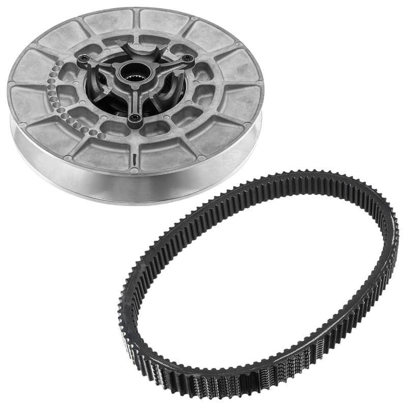 Secondary Clutch & Aramid Belt For Polaris RZR TURBO 4 19 TURBO S 20 1323394