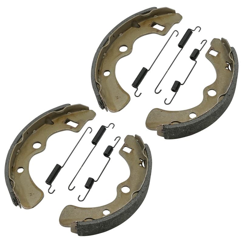2 Rear Brake Shoes for Kawasaki Mule 3010 KAF620 1993 2001 2002 2003 2004 - 2008