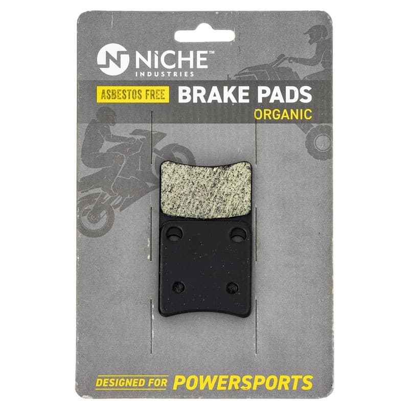 NICHE Brake Pad Set for Honda CRF1000L Goldwing 1800 F6B NC750X Parking Organic