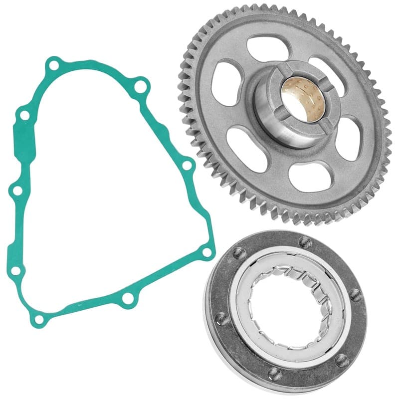 Starter Clutch One Way Bearing Idler Gear Gasket For Yamaha YFZ450 2012-2013
