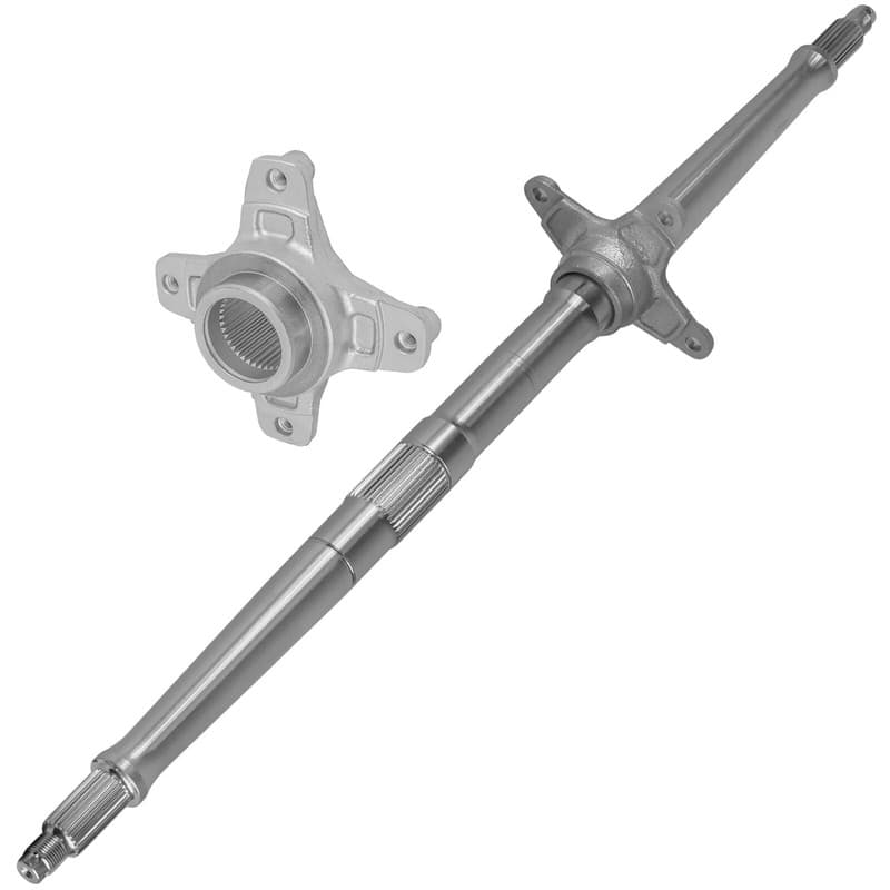 Rear Axle Shaft W/ Brake Disk Flange For Honda TRX400EX Sportrax 400 2X4 1999-08