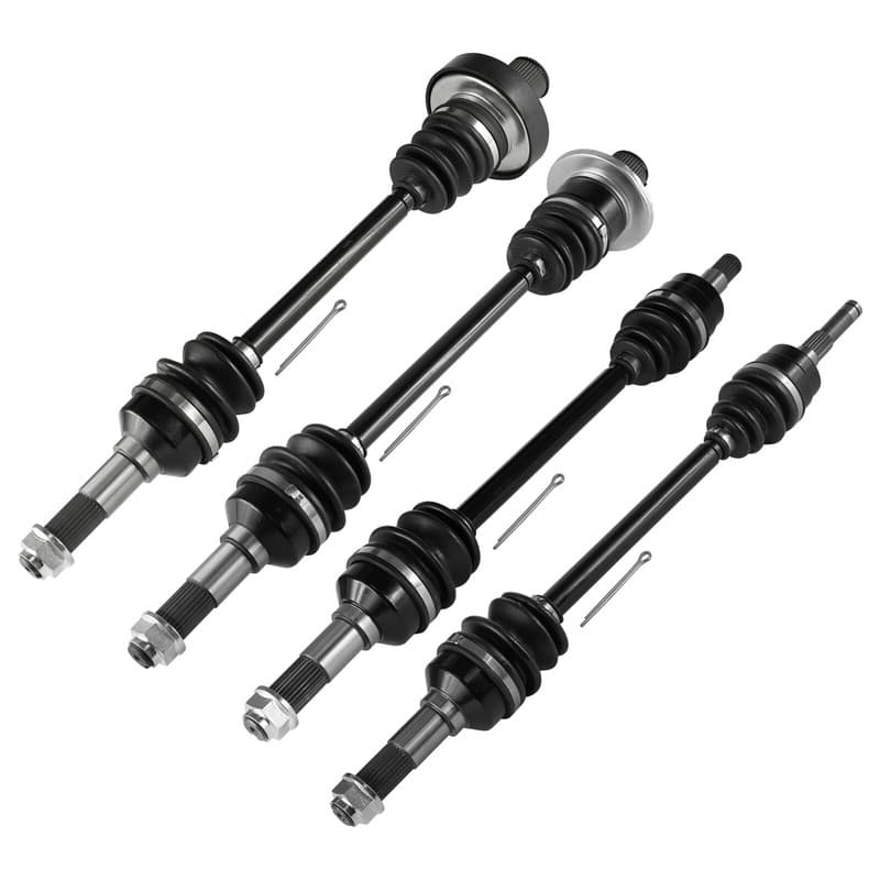 Front & Rear Complete Axles For Yamaha Rhino 660 YXR660F 2006-2007 Left & Right