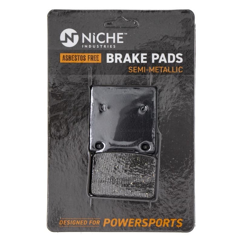 NICHE Brake Pad Set for Kawasaki Ninja ZX12R ZX7R ZRX1200R Rear Semi-Metallic