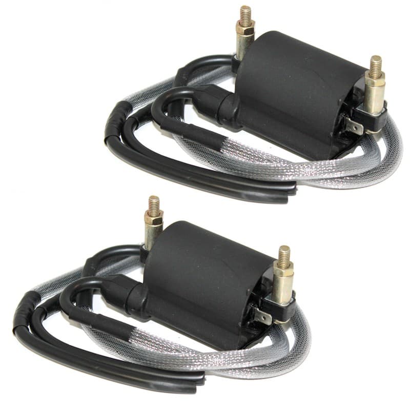 Front & Rear Ignition Coils for Kawasaki VN1500 Vulcan 1500 Classic 1996-2008