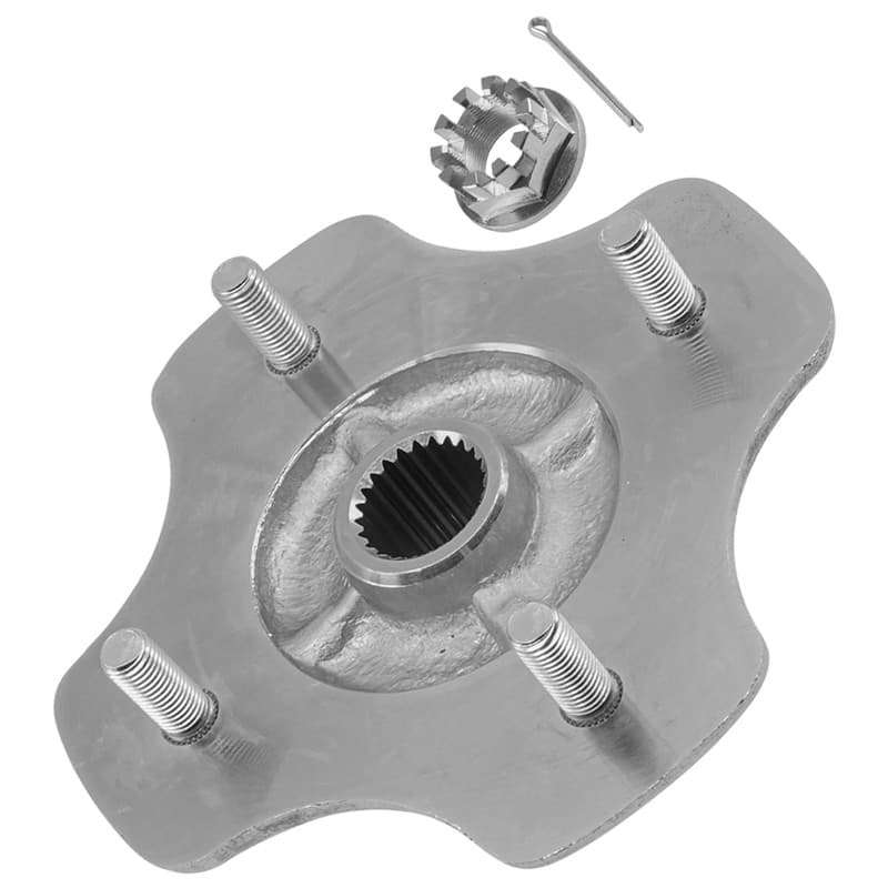 Rear Axle Wheel Hub W/Nut For Honda TRX420 FE TRX420FM Rancher 420 4X4 2007-2013