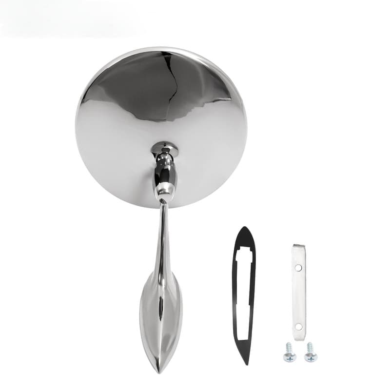 For Chevrolet Impala Nova Chevelle El Camino 63-65 Outside Round Door Mirror