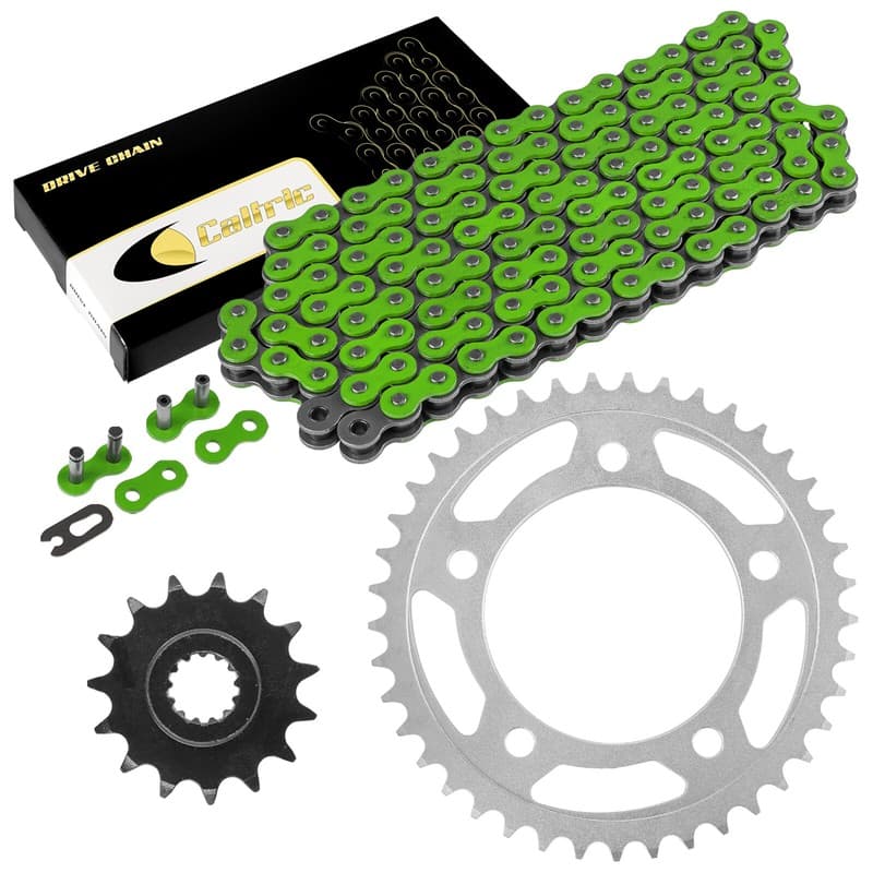 Drive Chain & Sprockets Kit fits Honda CBF500 / CBF500 ABS 2004-2008 Green
