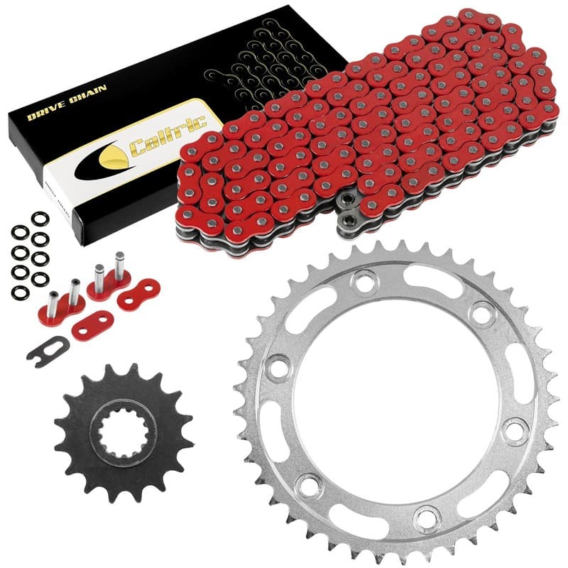 Red O-Ring Drive Chain & Sprockets Kit for Honda CBR1000RR 2004 2005