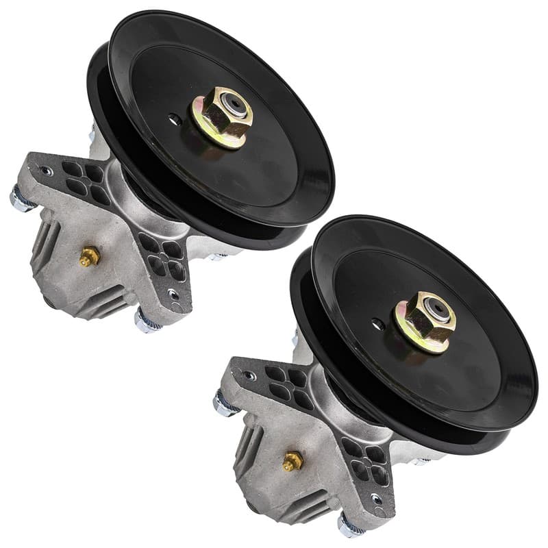 Deck Spindle Set for Troy-Bilt 42 Pony Bronco TB42 TB2246 7-Speed 2-Pack