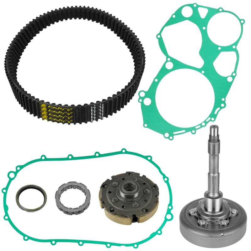 Wet Clutch Housing Kit With Belt For Arctic Cat 550 H1 EFI 4x4 2009-2011