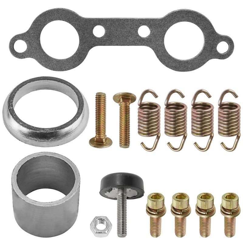 Exhaust Muffler Gasket Kit for Polaris Ranger RZR S 800 EFI Eps 2009 2010 2011