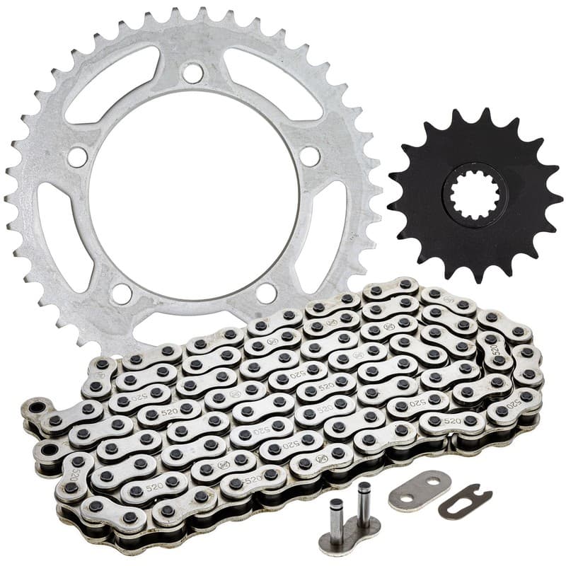 Sprocket Chain Set for Suzuki GSXR1000 GSXR750 17/42 Tooth 520 Rear Front Combo