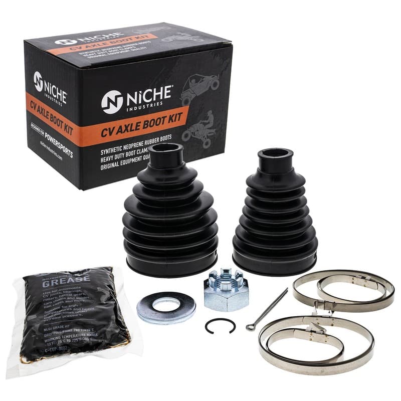 NICHE Front CV Axle Boot Kit for Can-Am Outlander 800R 705400512 705500907