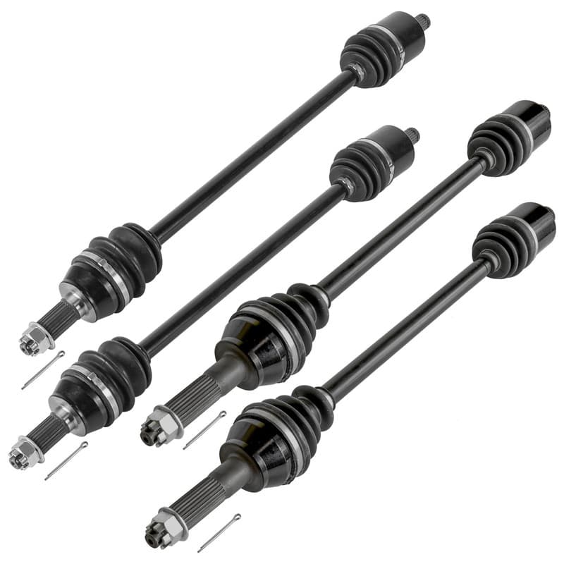 Front & Rear CV Joint Axles For Polaris RZR XP 900 EFI 2011-2013 Left & Right