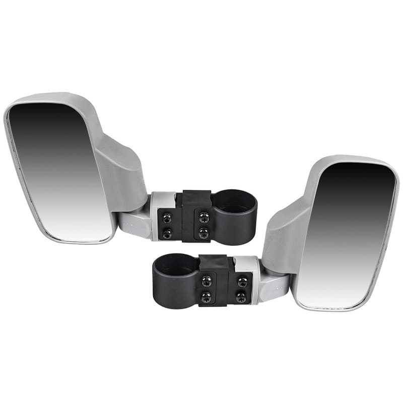 NICHE Side View Mirror Set for Yamaha Wolverine Rhino Viking IV 450 660 700 Grey