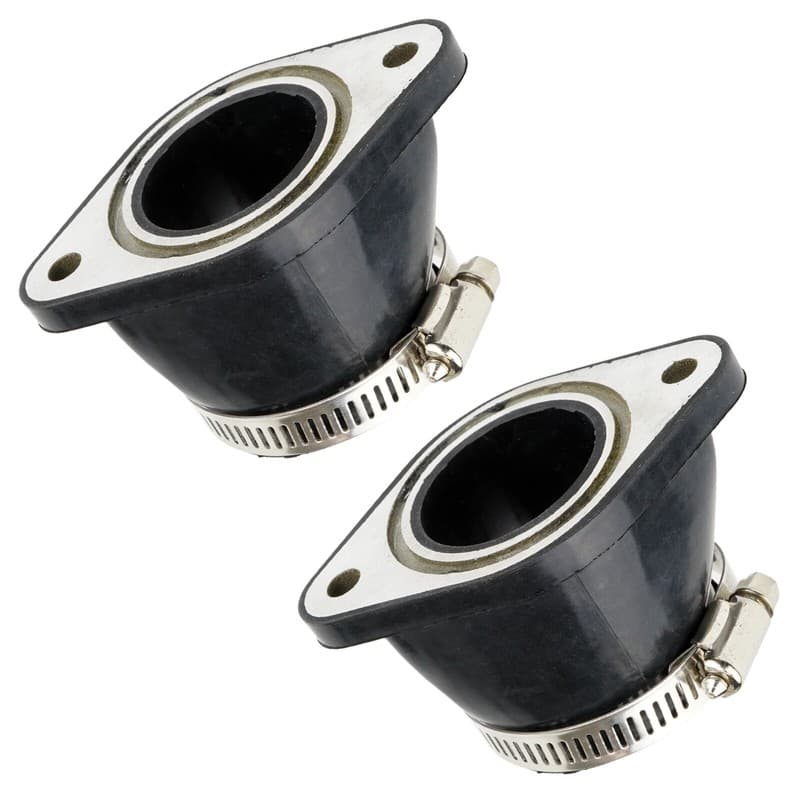 2 Carburetor Carb Intake Manifold Left Boot For Suzuki GSF1200 Bandit 1200 01-05