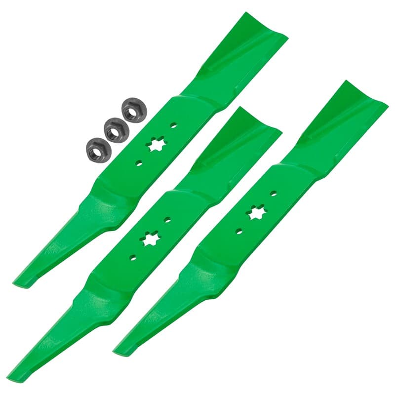Caltric 742-0623 942-0623 712-0417A Deck Blade & Nut For MTD 50" High Lift