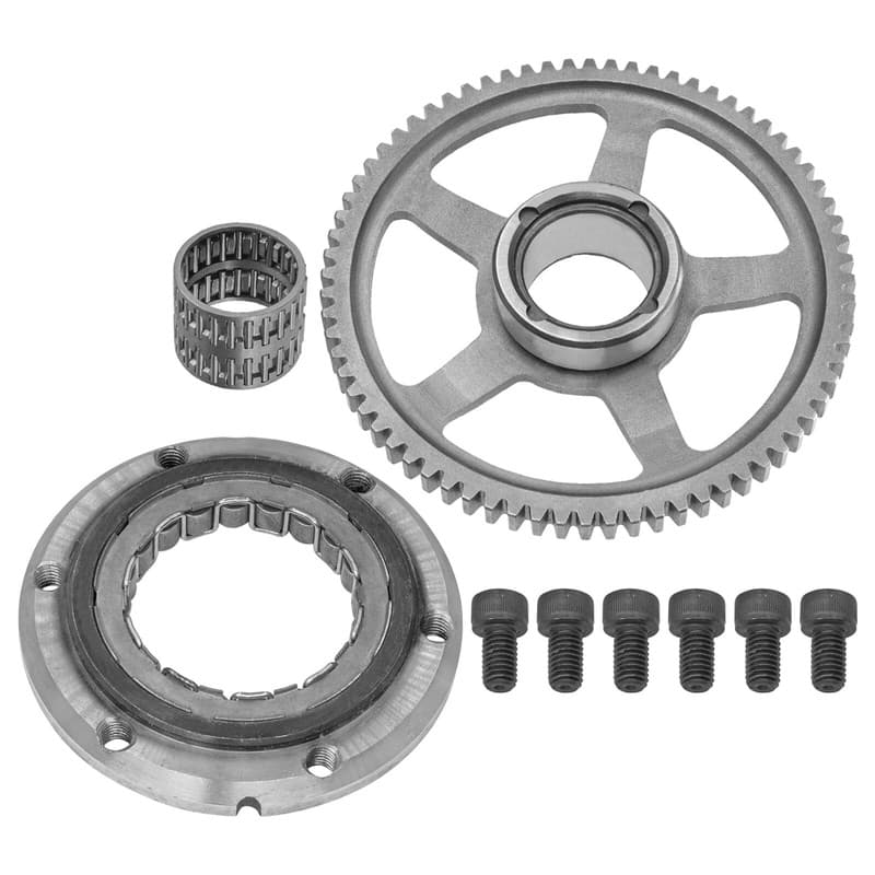 for Honda TRX400X Starter Clutch One Way Bearing Sprag w/Gear Idler w/Gasket