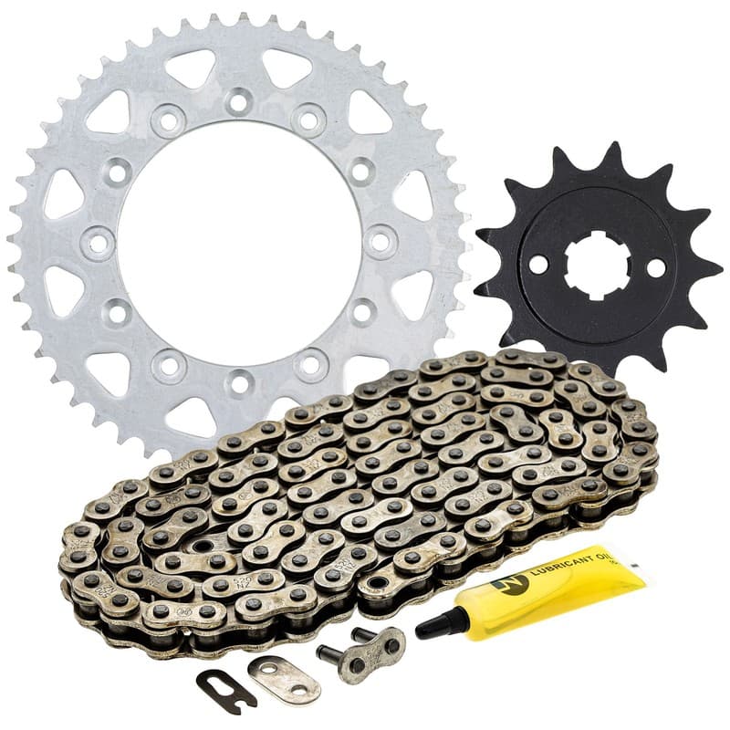 Sprocket Chain Set for Honda XR200R 13/48 Tooth 520 Front Rear Kit Combo