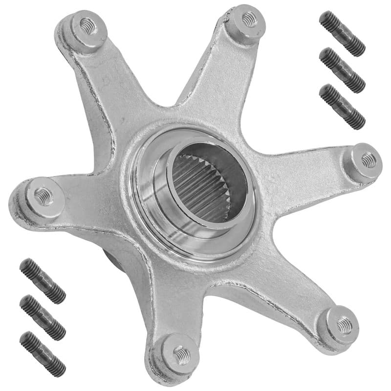 Caltric 2XJ-25386-00-00 Rear Axle Sprocket Hub Collar And Bolts For Yamaha ATV