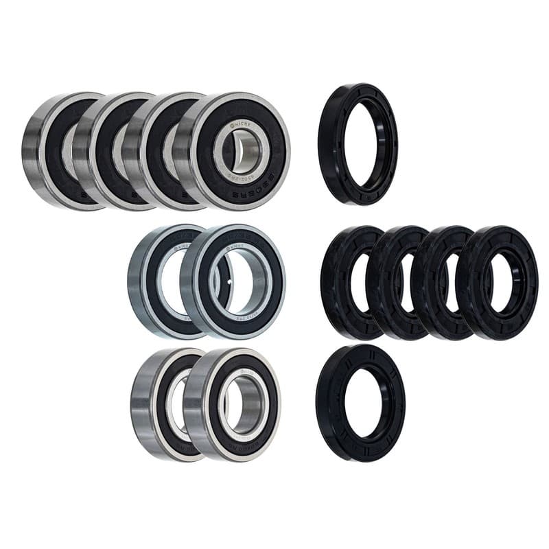 NICHE Wheel Bearing Seal Kit for Honda Big Red 250 ATC250SX 6302-2RS 60/32-2RS
