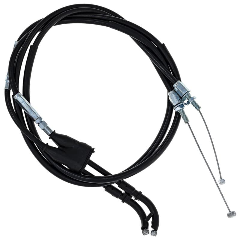NICHE Push Pull Throttle Cable for Kawasaki KLX450 KX250F 54012-0198 54012-0156