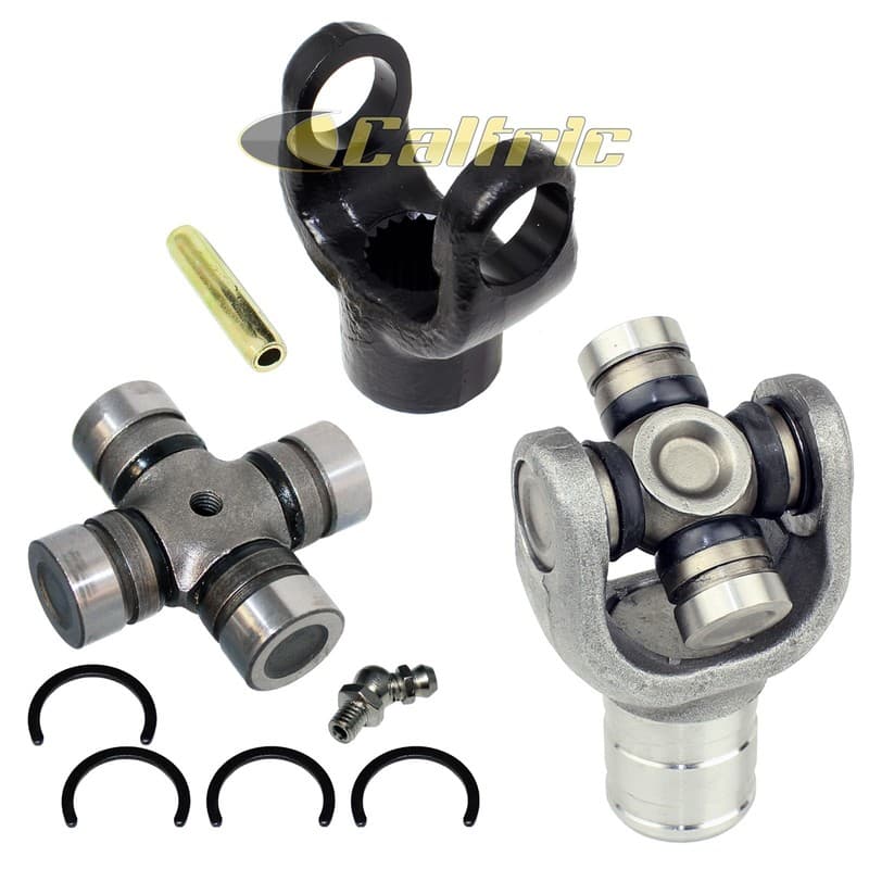 Front Drive Shaft Yokes W/U-Joints for Yamaha Kodiak 400 4X4 YFM400FW 1993-1999