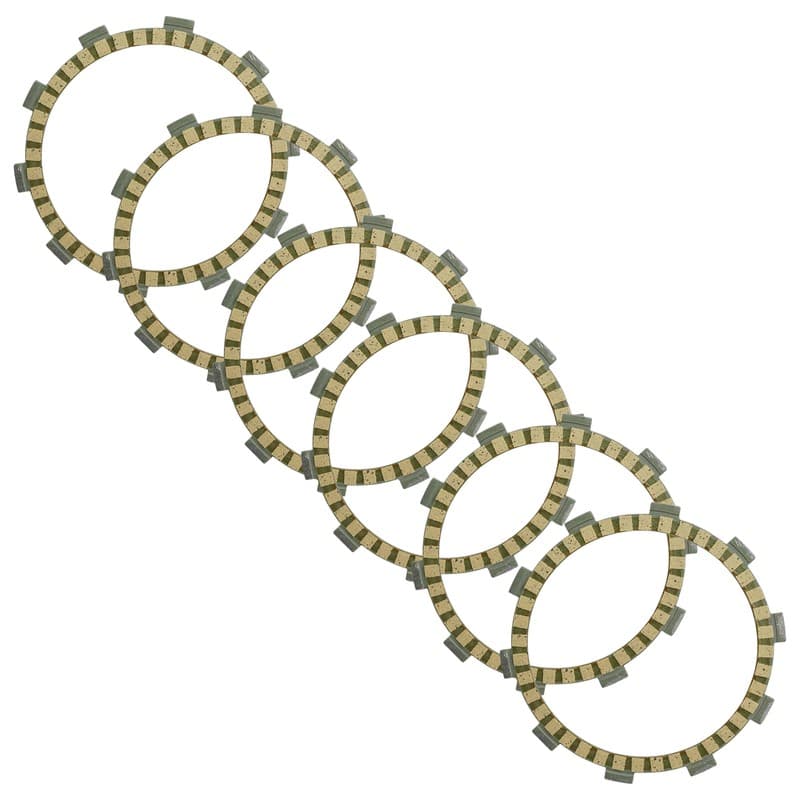 Caltric 36X-16321-00 559-16321-01-00 Clutch Friction Plates kit for Yamaha Qty 6
