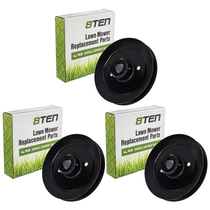 8TEN Deck Pulley for Exmark Lazer Z HP CT 1-653099 44 Inch Cut Zero Turn 3 Pack
