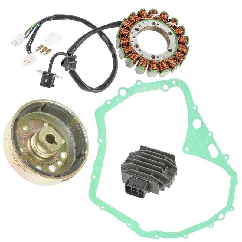 Stator Regulator Flywheel For Suzuki LT-F400 LTF400F Eiger 400 2x4 4x4 2002-07