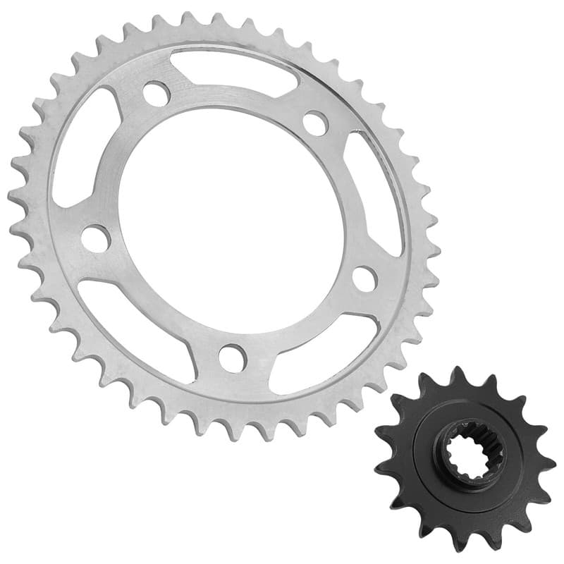 Caltric Front Rear Drive Chain Sprocket for Honda CB500F 2013-2019 2021
