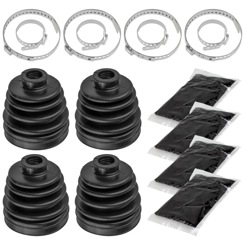 2 Rear Axle Inner And Outer CV Boot Kits for Polaris Sportsman 600 2003 04 2005