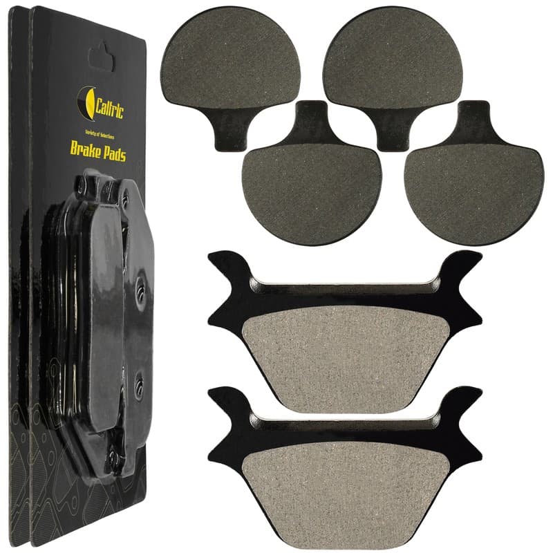Front Rear Brake Pads for Harley Davidson Flstn Heritage Softail Nostalgia 93-96