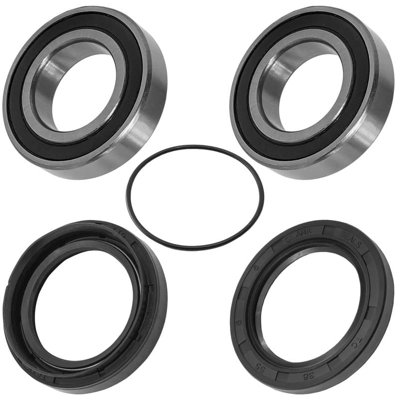Front Wheel Ball Bearing And Seals Kit for Yamaha Big Bear 400 YFM400 4WD 00-12