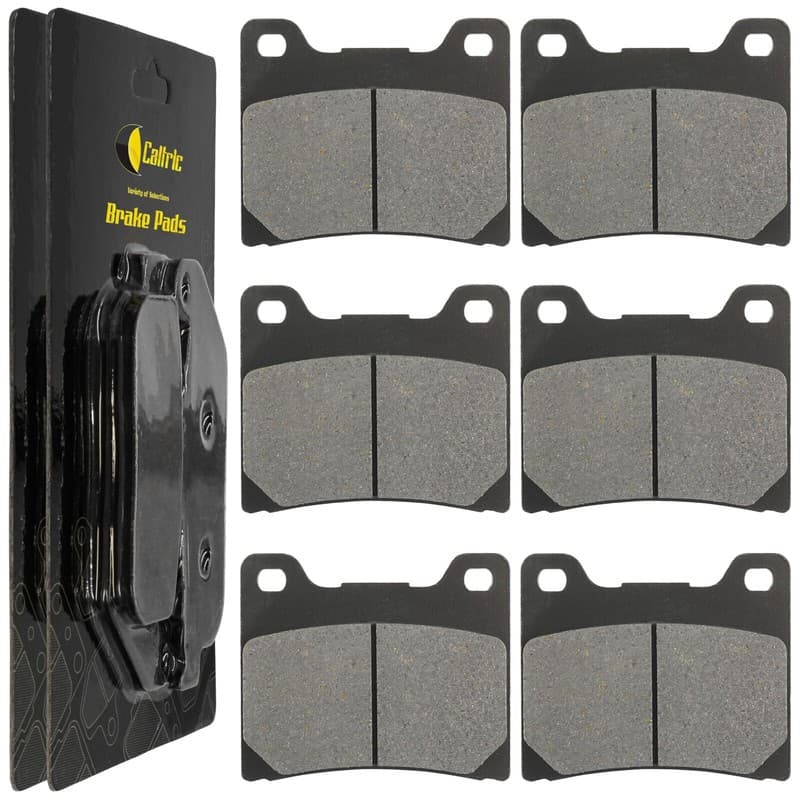 Front Rear Brake Pads for Yamaha FJ1200 FJ12 1986 1987 Front Rear Pads