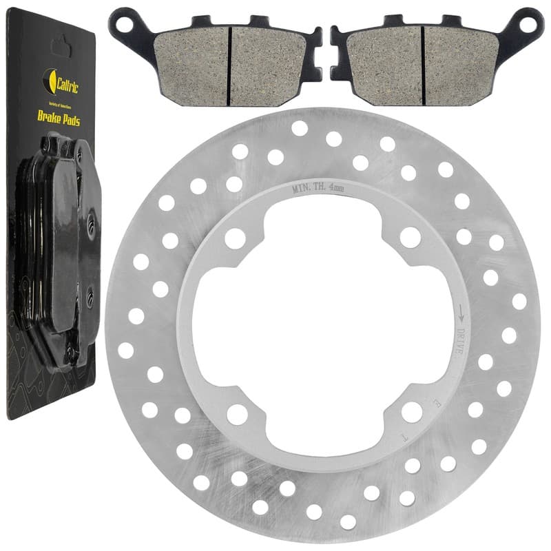 Rear Brake Disc Rotor W / Brake Pad Fits Honda RVT1000R Super Hawk 2001 - 2006