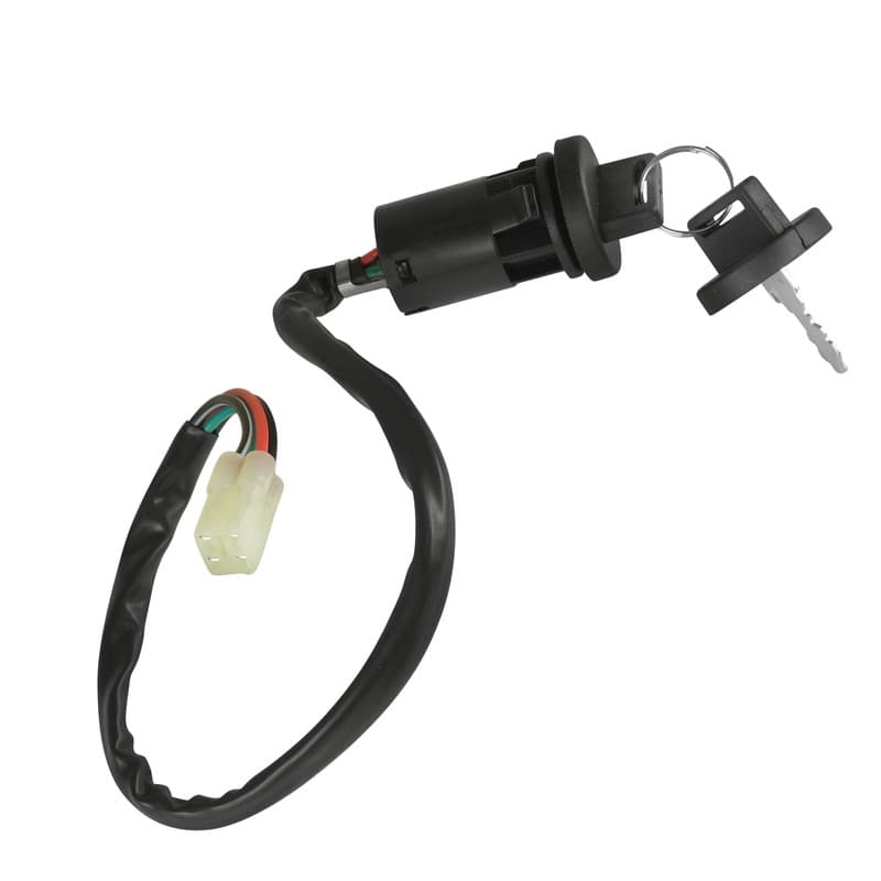 Caltric Ignition Key Switch for Honda ATV 35100-HP1-003 / TRX450R TRX450ER