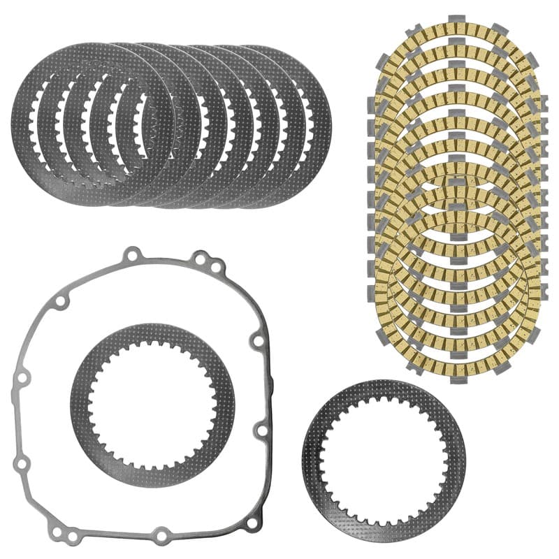 Clutch Friction Steel Plates Kit for Kawasaki Versys 1000 KLZ1000B 2015 - 2019