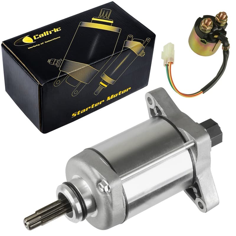 Starter And Relay Solenoid for Honda TRX420 FE TRX420FM Rancher 420 4X4 2007-13