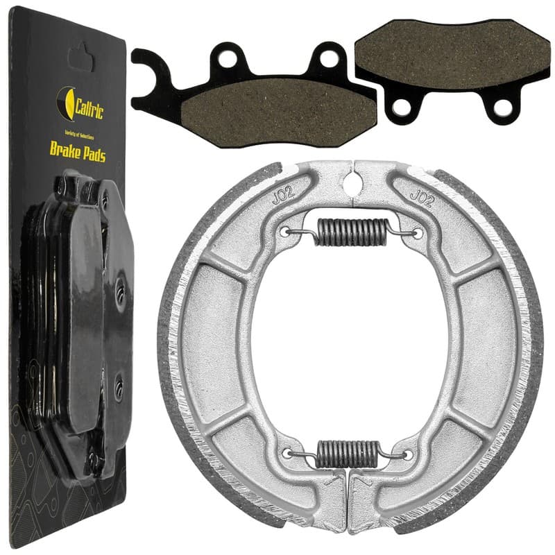 Front Brake Pads & Rear Brake Shoes for Honda CMX250C CMX250X Rebel 2005-2016