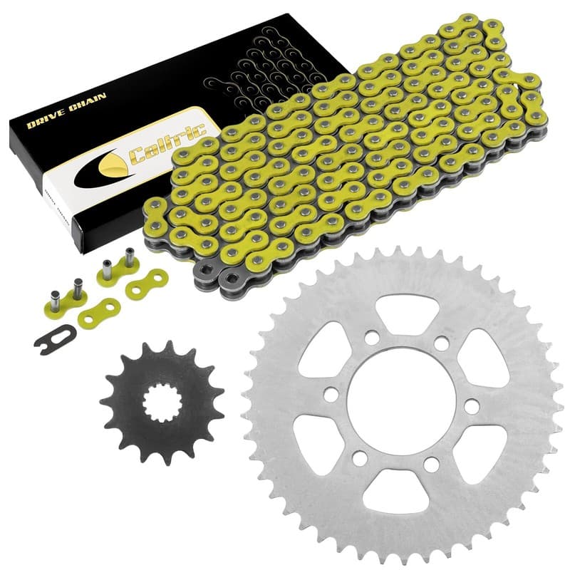 Drive Chain & Sprockets Kit for Kawasaki KLE650 Versys 650 2007 2008 2009-2016