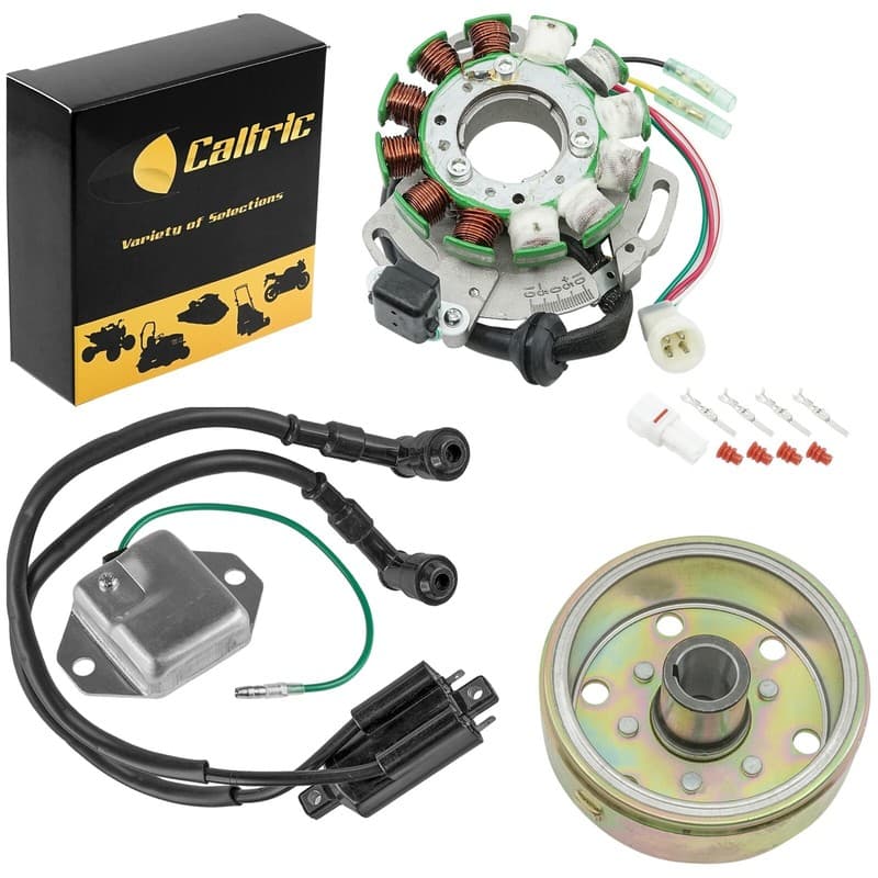 Stator Regulator Ignition Coil Flywheel for Yamaha Banshee 350 YFZ350 1987-1994