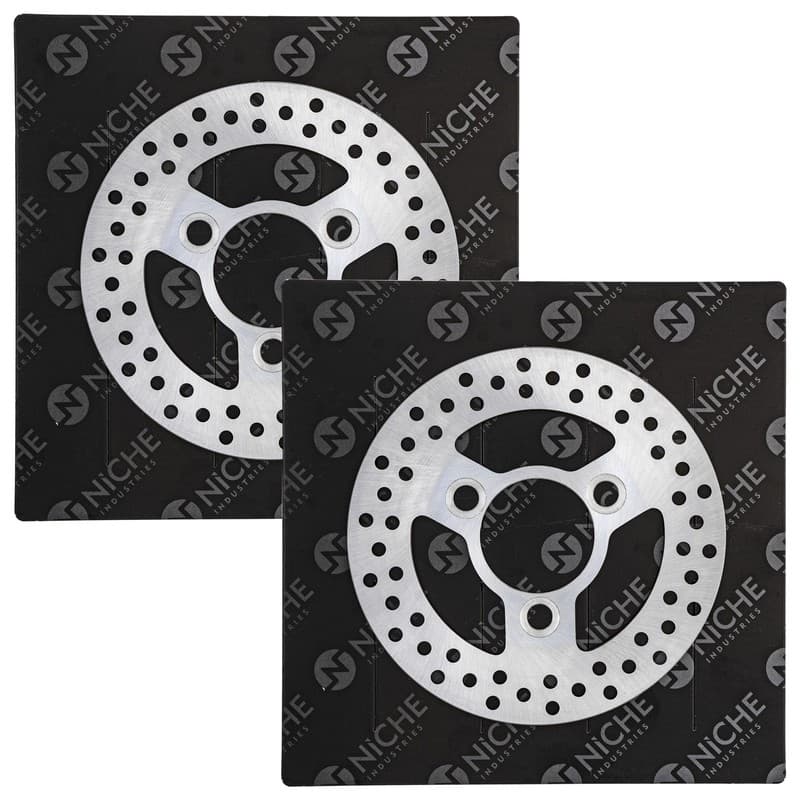 NICHE Front Brake Rotor Set For Suzuki Quadracer 450 LTR450 LTR450Z 59211-45G00