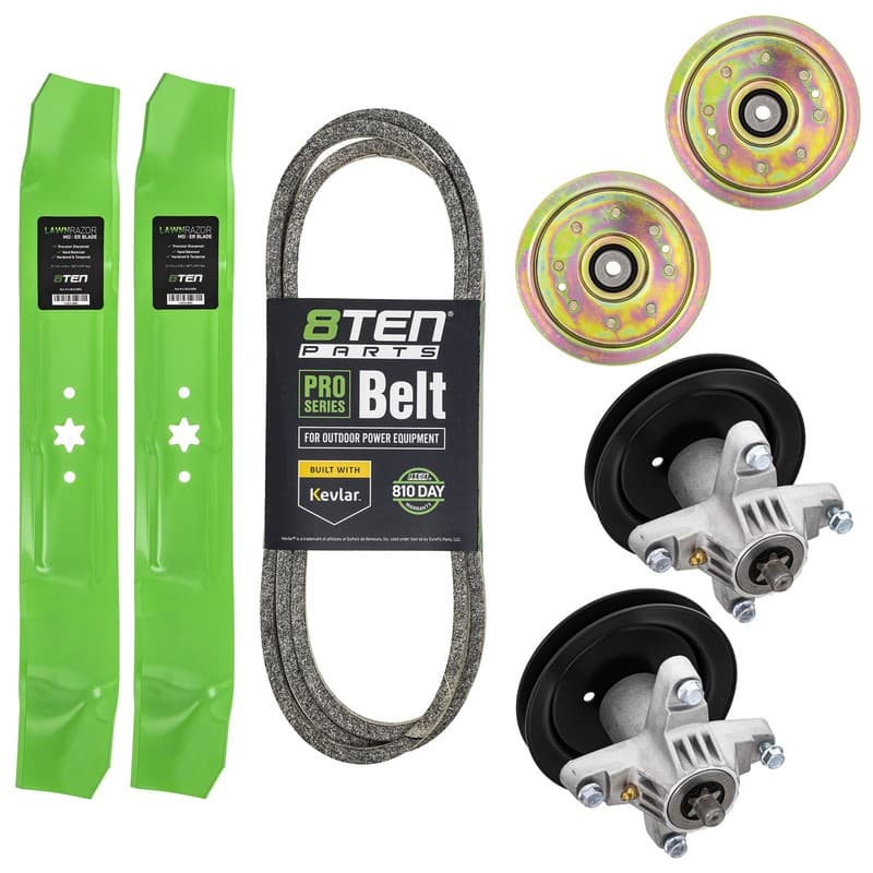 8TEN Deck Rebuild Kit for Cub Cadet LT1042 42 Inch 942-0616A 918-04461 954-04060
