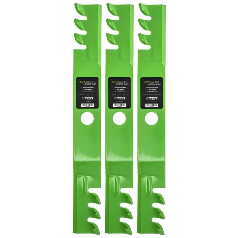 LawnRAZOR Blade Set for Kubota 70000-00602 70000-25001 Toothed