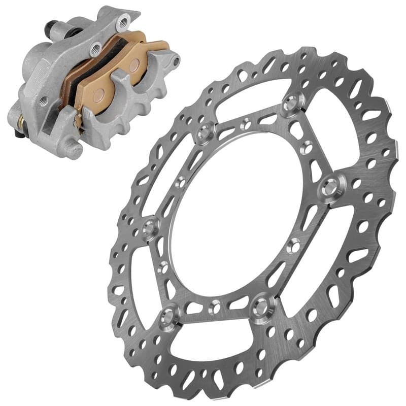 Front Brake Disc & Caliper w/Pads for Yamaha YZ250 2008-2016 / YZ250F 2007-2015