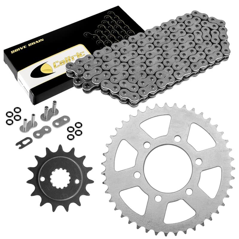 O-Ring Drive Chain & Sprockets Kit for Kawasaki ZX-6R ZX-6Rr Ninja 2005 2006