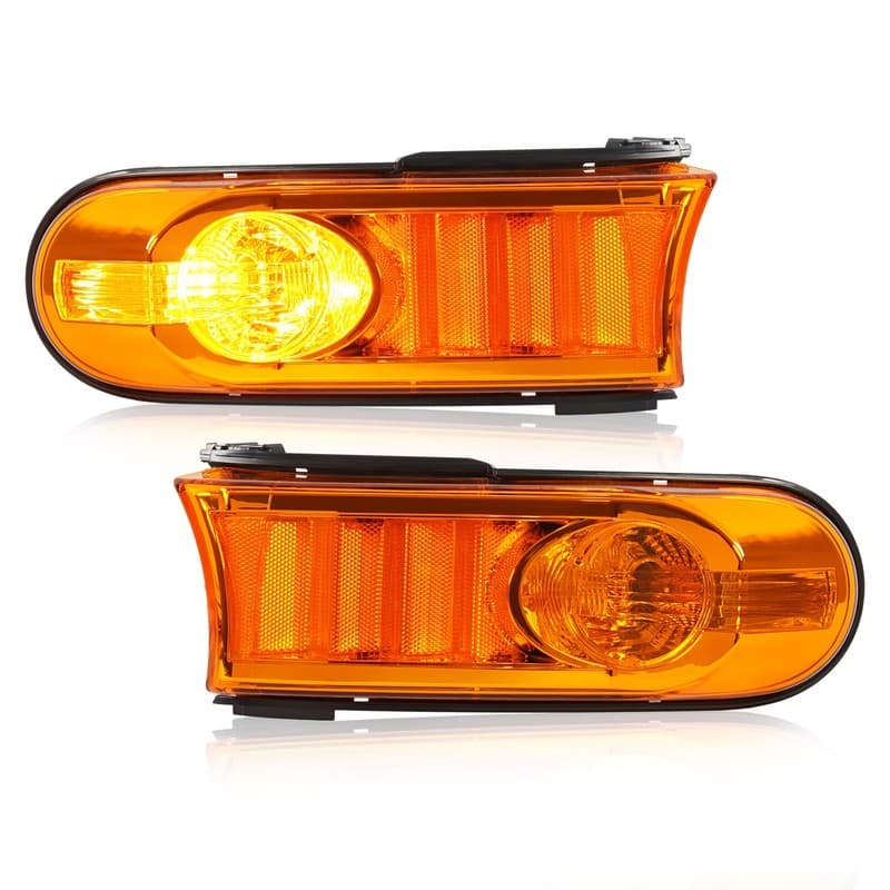 Amber Corner Lamp For Toyota FJ Cruiser 2007-2014 Turn Signal Light w/Bulb