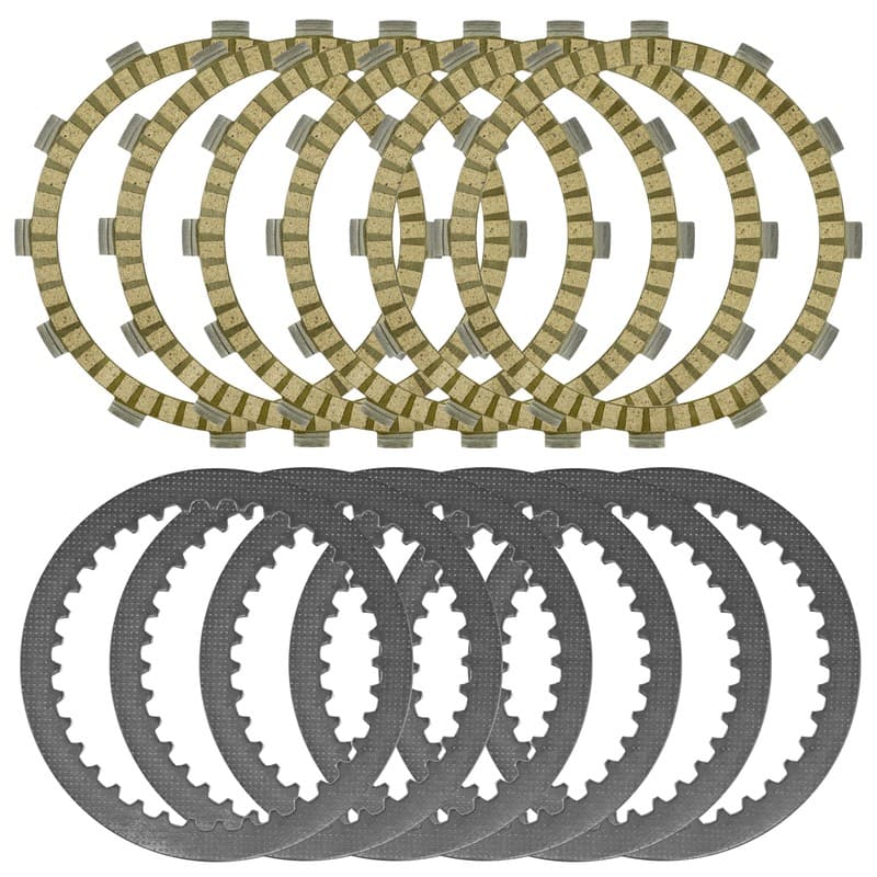 Clutch Friction and Steel Plates for Suzuki TS250 1973-1981 / RM370 1976-1977