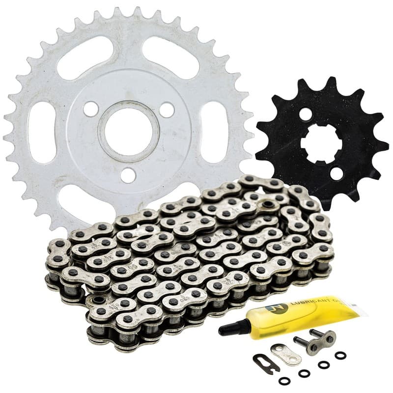 Sprocket Chain Set for Honda Z50R 13/37 Tooth 420 O-Ring Front Rear Combo Kit